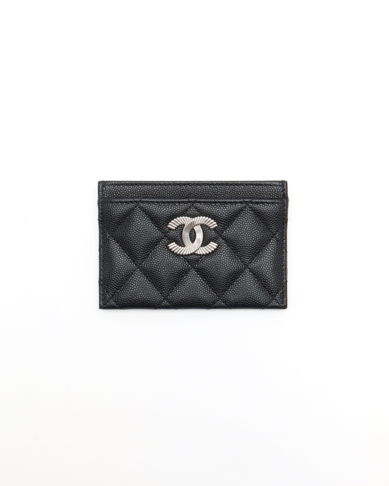 Chanel Coco Mark Matelasse Card Holder