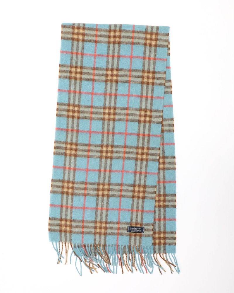 Burberry Nova Check Cashmere Scarf