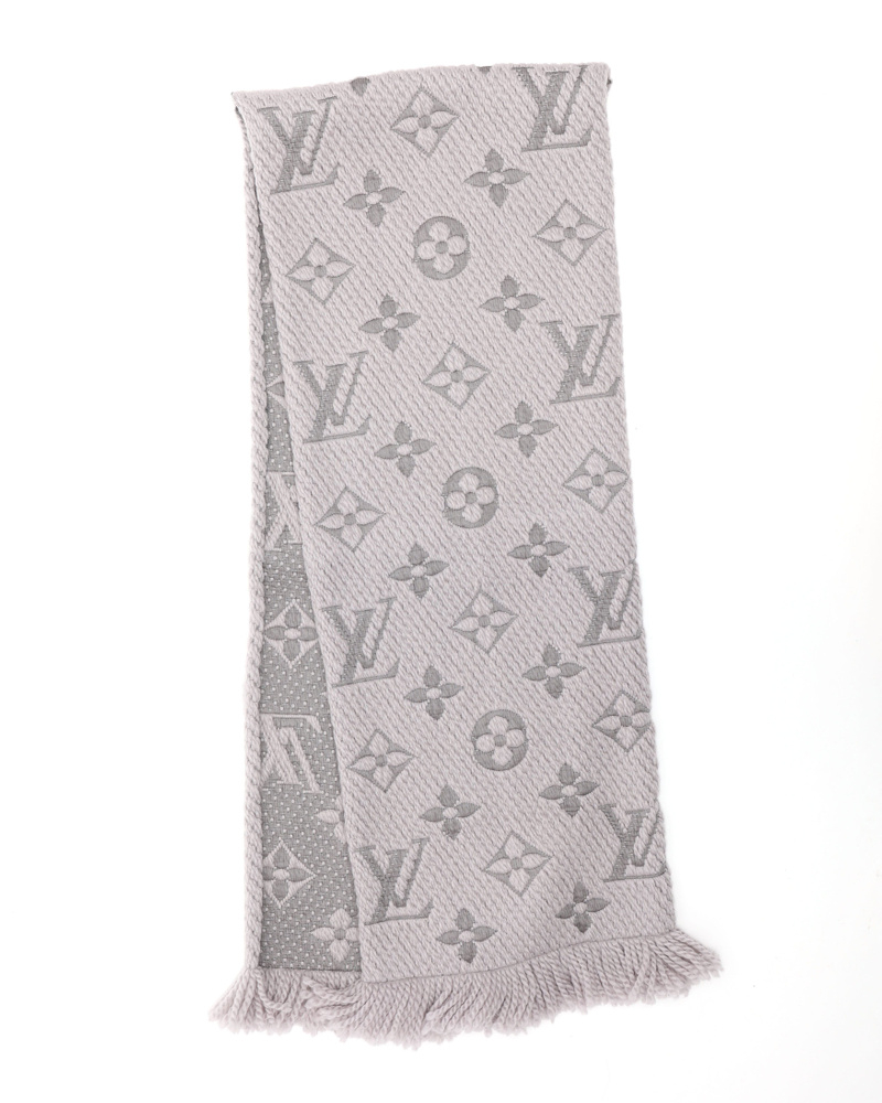Louis Vuitton Logomania Wool Scarf