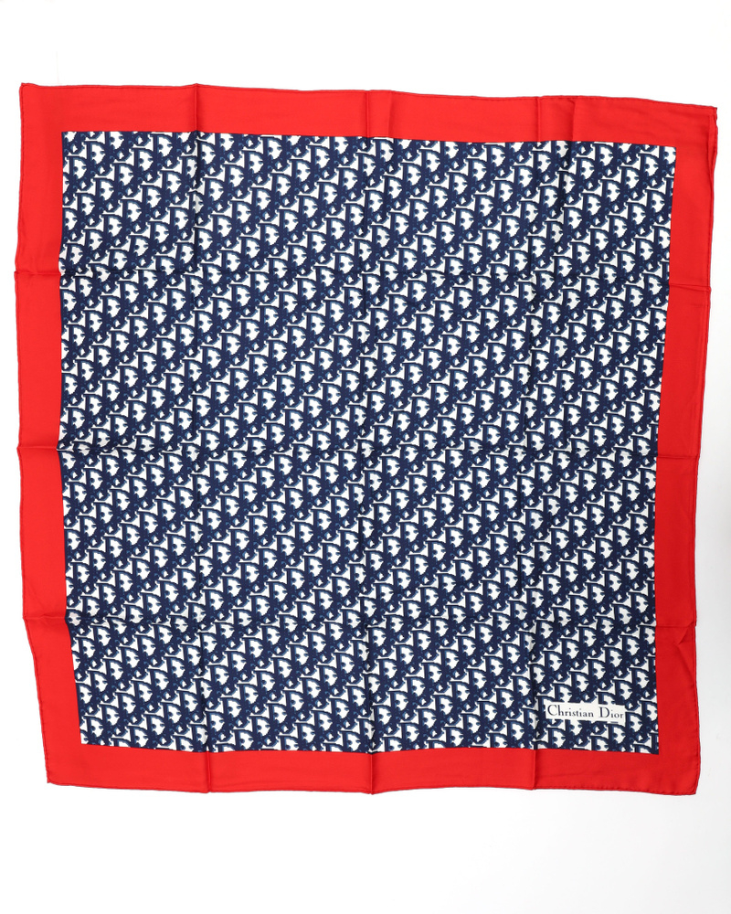 Christian Dior 80 Trotter Silk Scarf