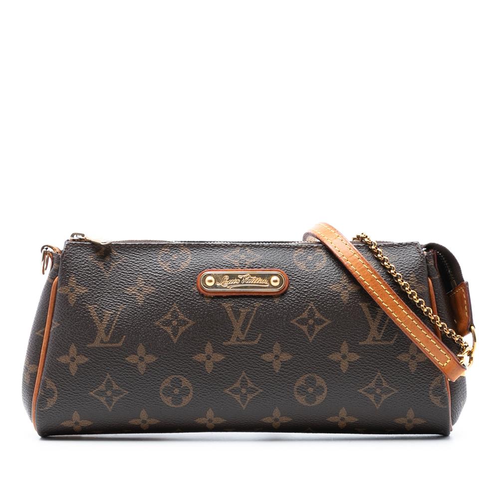 Louis Vuitton B Louis Vuitton Brown Monogram Canvas Fabric Monogram Eva France