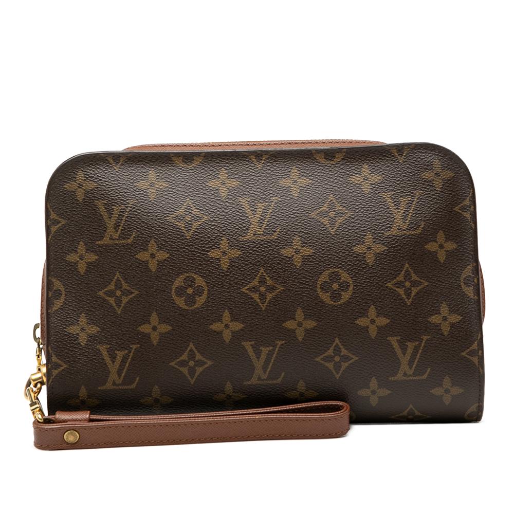 Louis Vuitton B Louis Vuitton Brown Monogram Canvas Fabric Monogram Orsay France