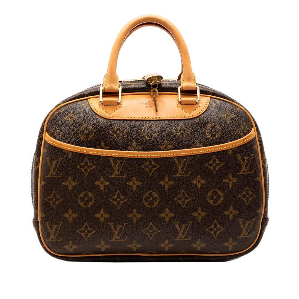 Louis Vuitton B Louis Vuitton Brown Monogram Canvas Fabric Monogram Trouville France