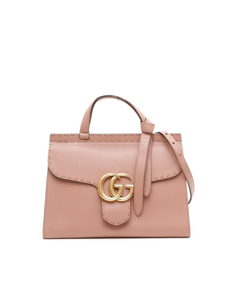 Gucci Small GG Marmont Top Handle Bag