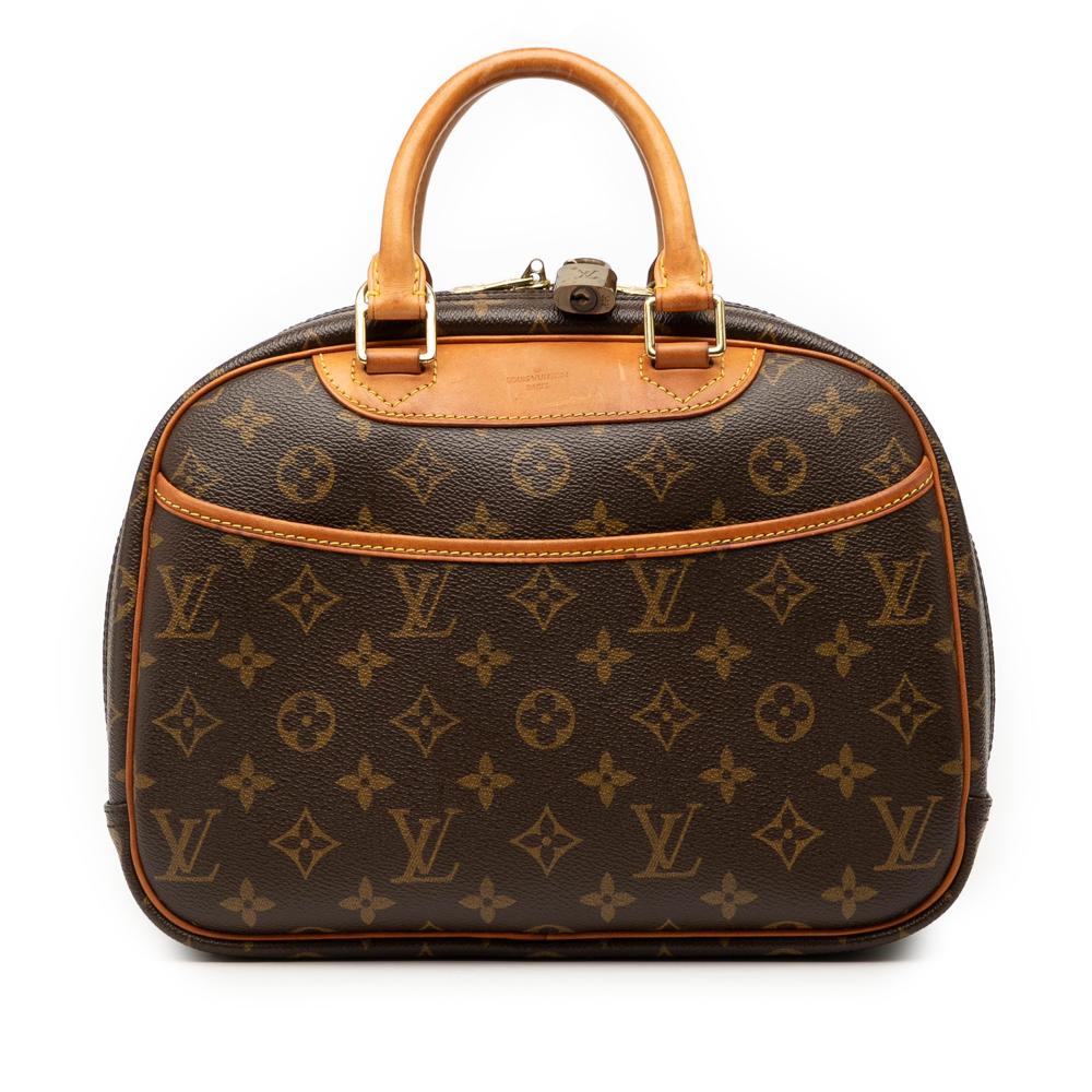 Louis Vuitton B Louis Vuitton Brown Monogram Canvas Fabric Monogram Trouville France