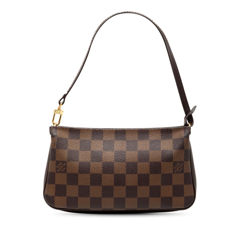 Louis Vuitton B Louis Vuitton Brown Damier Canvas Fabric Damier Ebene Navona France