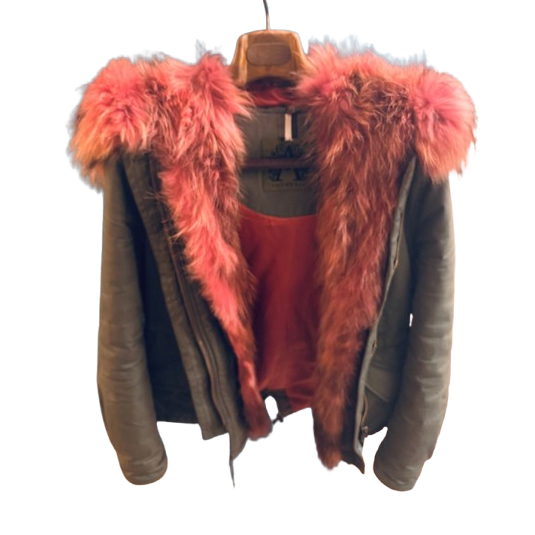 Alessandra Chamonix Mimi Silberfuchs Pelz Parka