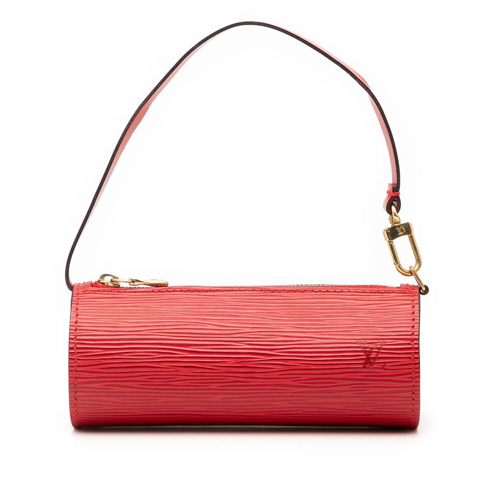 Louis Vuitton AB Louis Vuitton Red Epi Leather Leather Epi Pochette Papillon France