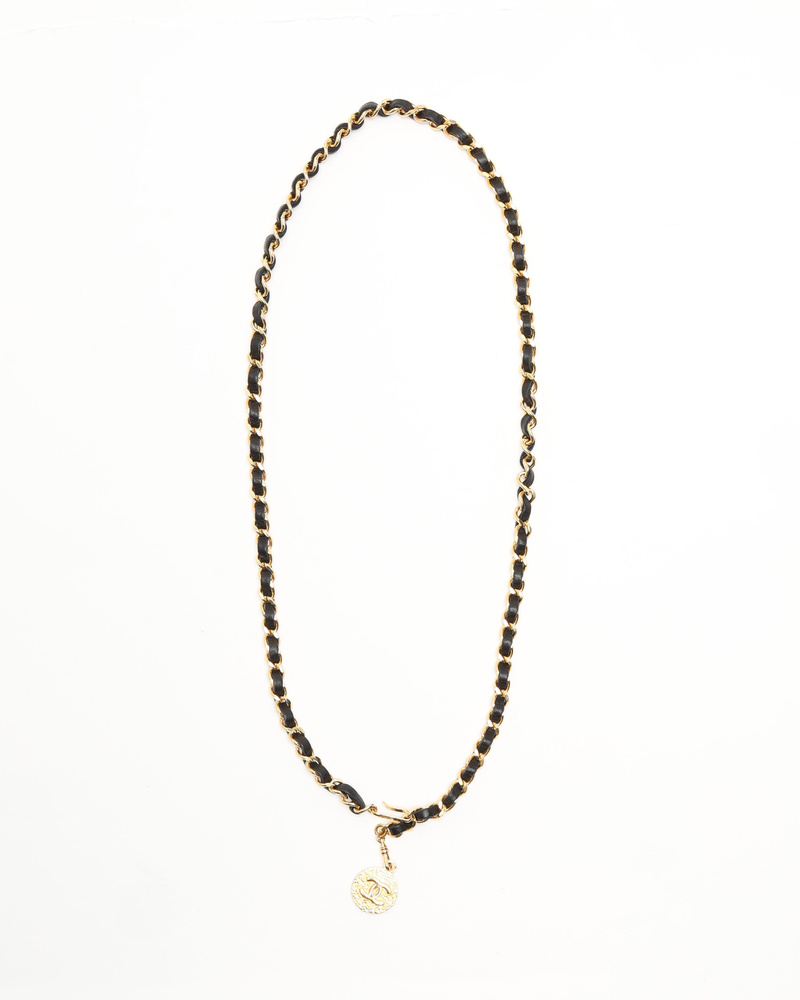 Chanel Leather Chain Belt