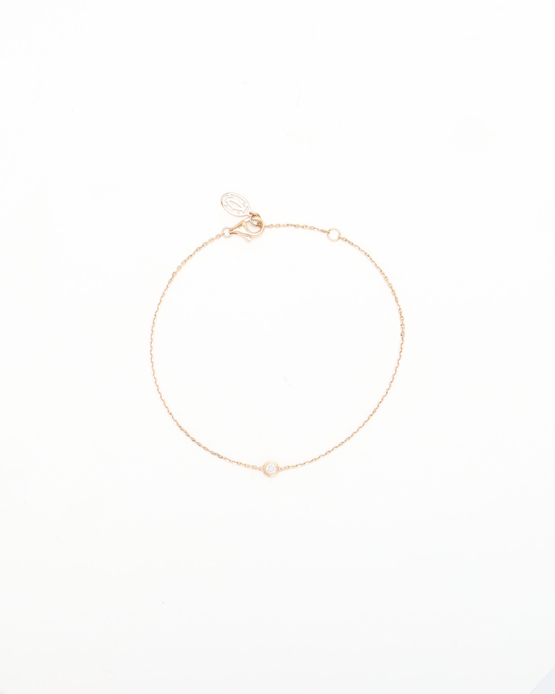Cartier d'Amour Bracelet, Diamond, Mini Model, Full Set