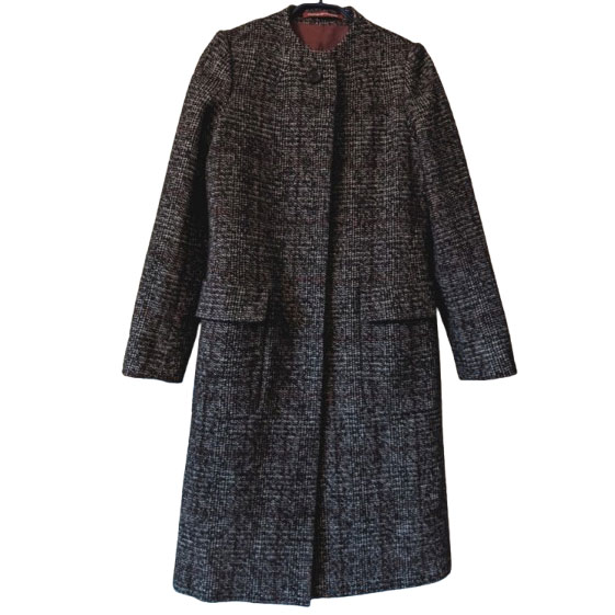 Comptoir Des Cotonniers Manteau en gros tweed 36
