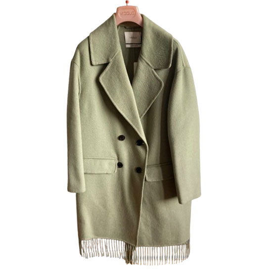 Vicolo Mintfarbener Mantel