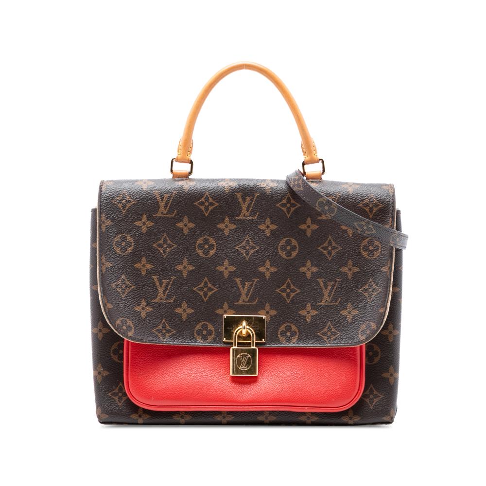 Louis Vuitton B Louis Vuitton Brown Monogram Canvas Fabric Monogram Marignan France