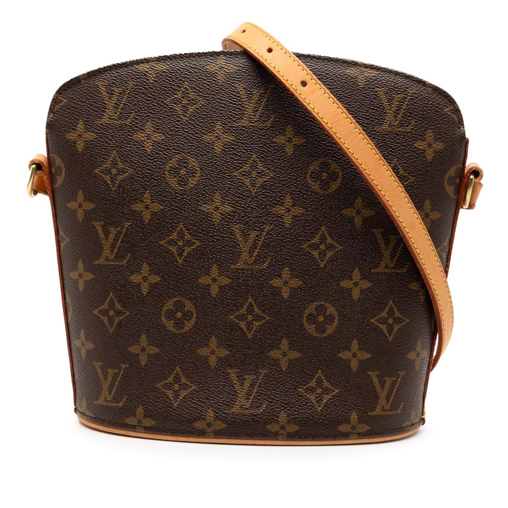 Louis Vuitton B Louis Vuitton Brown Monogram Canvas Fabric Monogram Drouot France