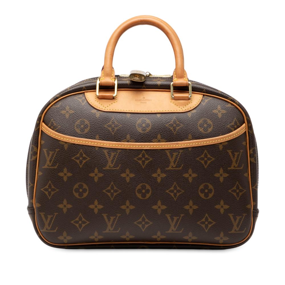 Louis Vuitton B Louis Vuitton Brown Monogram Canvas Fabric Monogram Trouville France