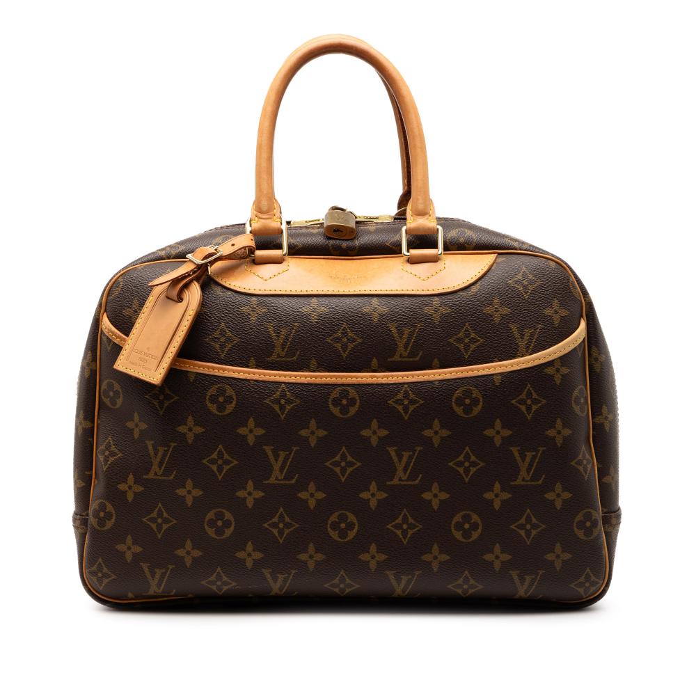 Louis Vuitton B Louis Vuitton Brown Monogram Canvas Fabric Monogram Deauville France