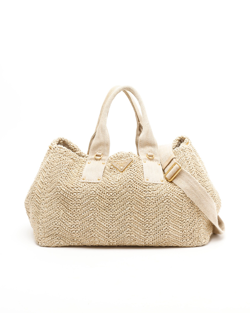 Prada Canapa Tote Bag