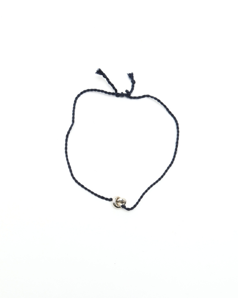 Bottega Veneta Friendship Silver Bracelet