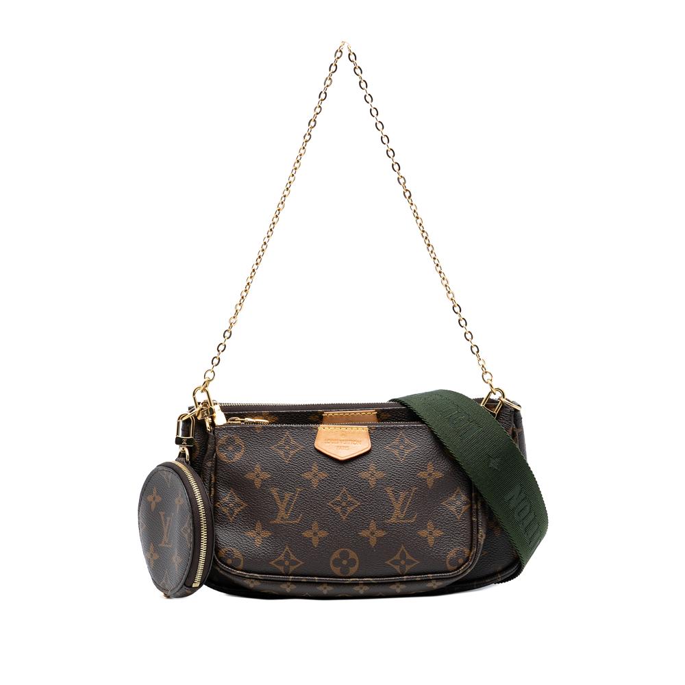 Louis Vuitton AB Louis Vuitton Brown Monogram Canvas Fabric Monogram Multi Pochette Accessoires Spain
