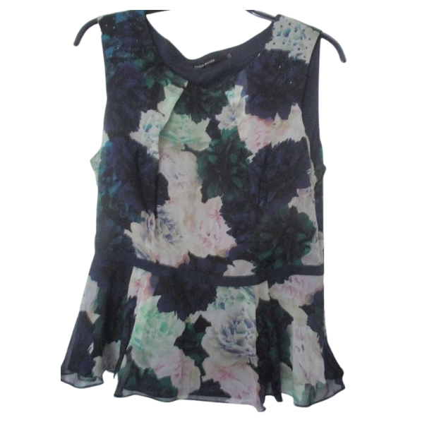 Karen Millen Bluse aus 100% Seide 38