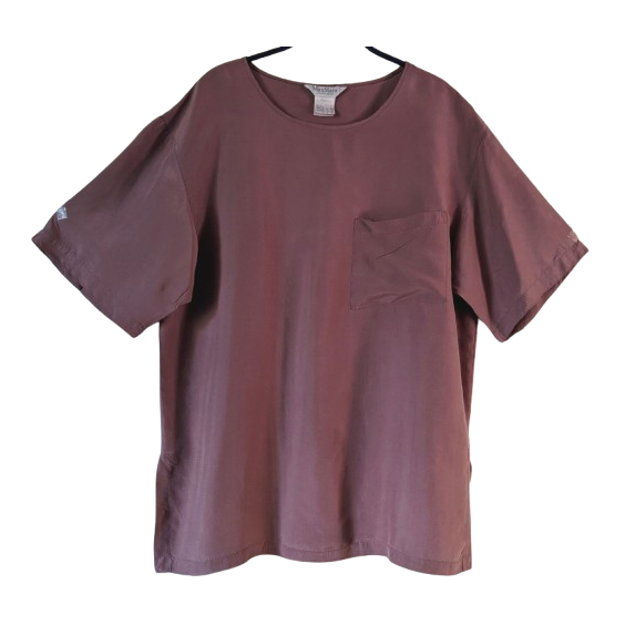 Max Mara Seidenbluse altrosa/mauve -L