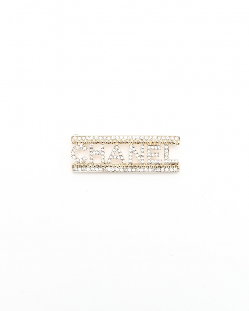 Chanel Rhinestone Brooch