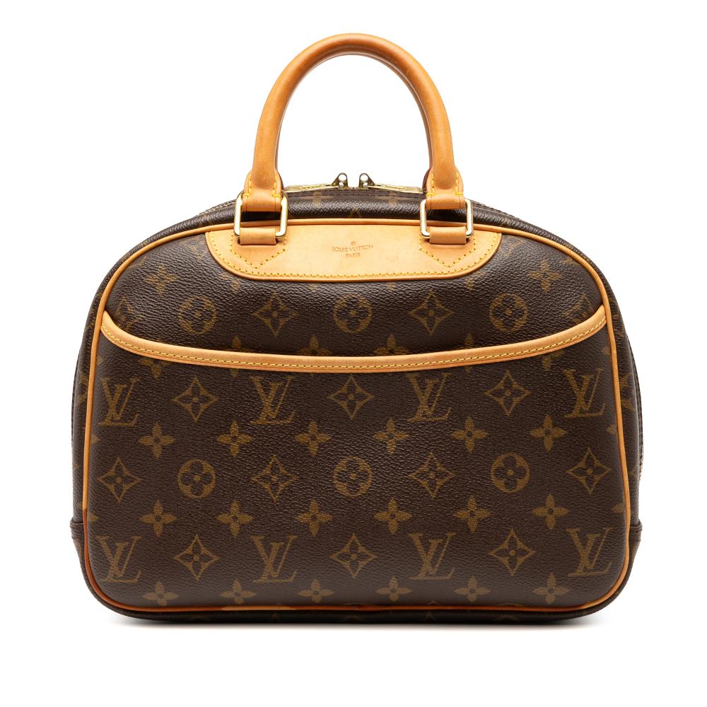 Louis Vuitton B Louis Vuitton Brown Monogram Canvas Fabric Monogram Trouville France