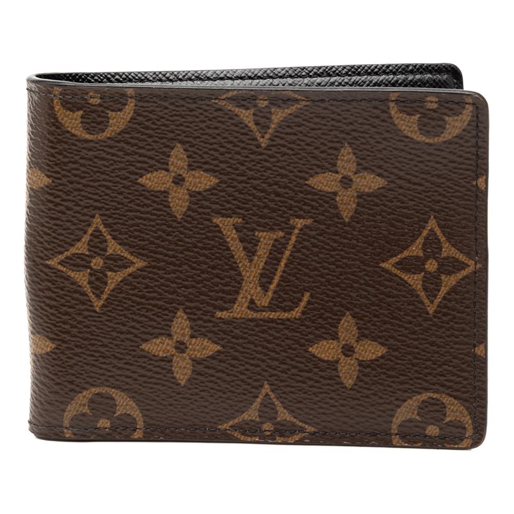 Louis Vuitton AB Louis Vuitton Brown Monogram Canvas Fabric Monogram Multiple Wallet France