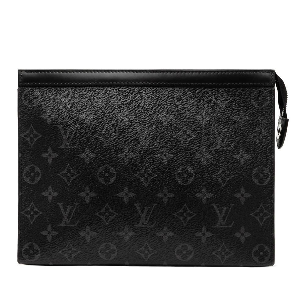 Louis Vuitton AB Louis Vuitton Black Monogram Canvas Fabric Monogram Eclipse Pochette Voyage MM France