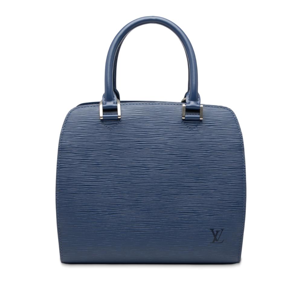 Louis Vuitton AB Louis Vuitton Blue Midnight Blue Epi Leather Leather Epi Pont Neuf France