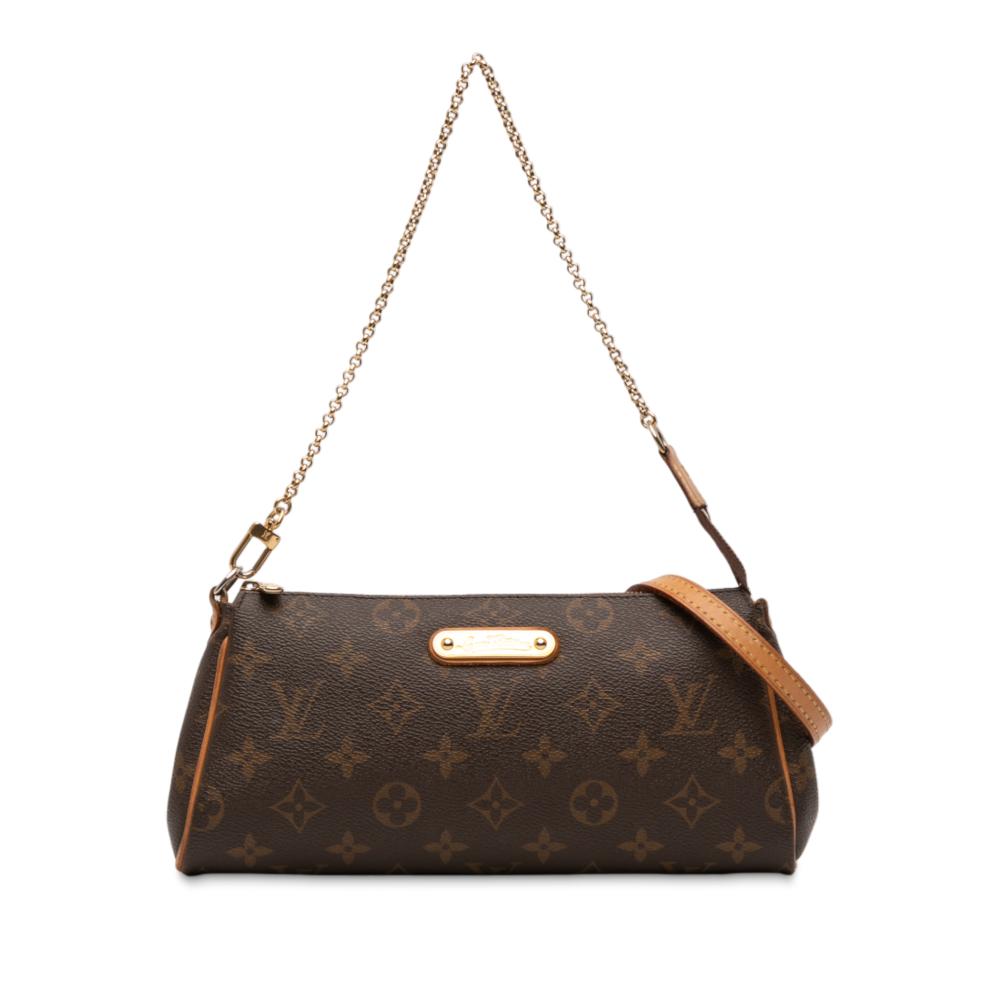 Louis Vuitton B Louis Vuitton Brown Monogram Canvas Fabric Monogram Eva France