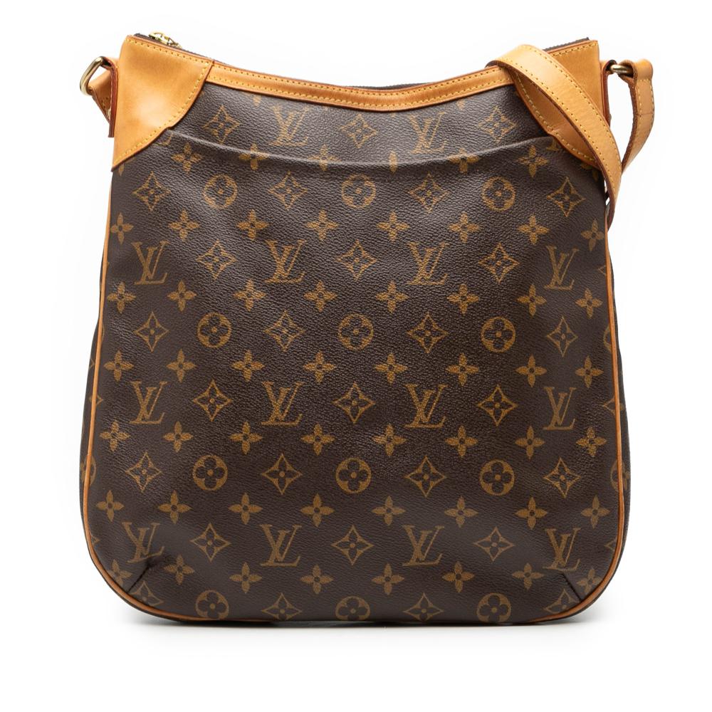 Louis Vuitton B Louis Vuitton Brown Monogram Canvas Fabric Monogram Odeon MM France
