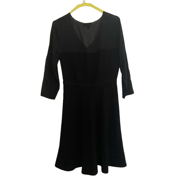 DKNY Black pannel dress