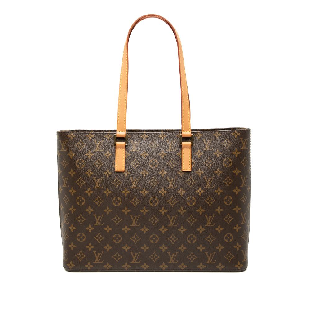 Louis Vuitton AB Louis Vuitton Brown Monogram Canvas Fabric Monogram Luco Spain