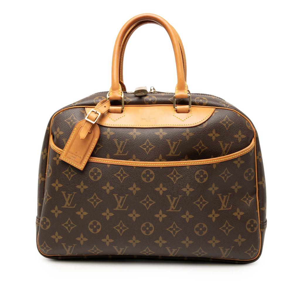 Louis Vuitton B Louis Vuitton Brown Monogram Canvas Fabric Monogram Deauville France