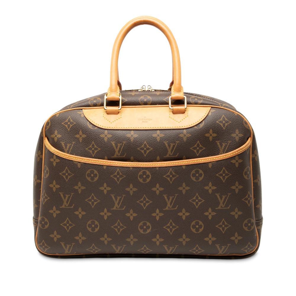 Louis Vuitton B Louis Vuitton Brown Monogram Canvas Fabric Monogram Deauville France