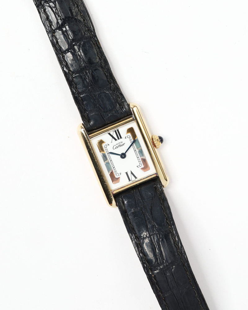 Cartier Tank Vermeil 21mm ca 2000 Watch