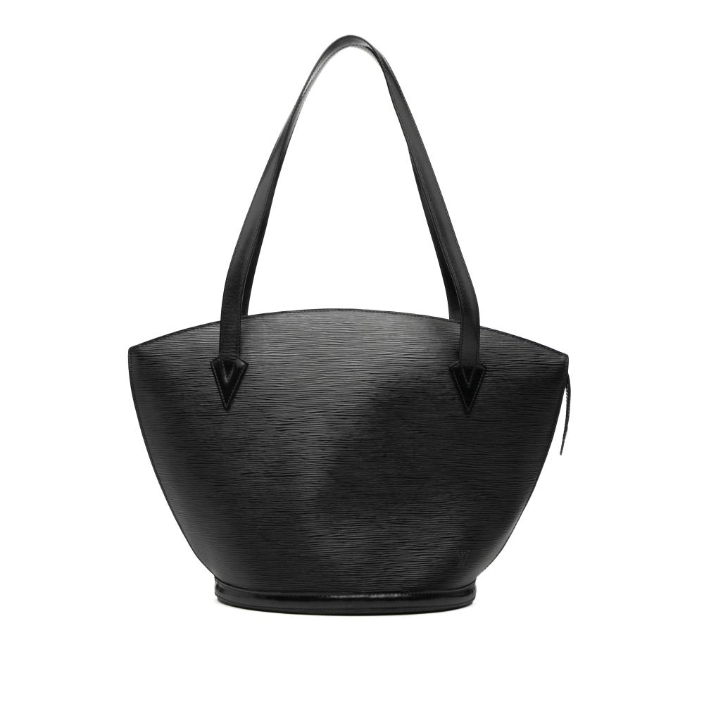 Louis Vuitton B Louis Vuitton Black Epi Leather Leather Epi Saint Jacques GM Long Strap France