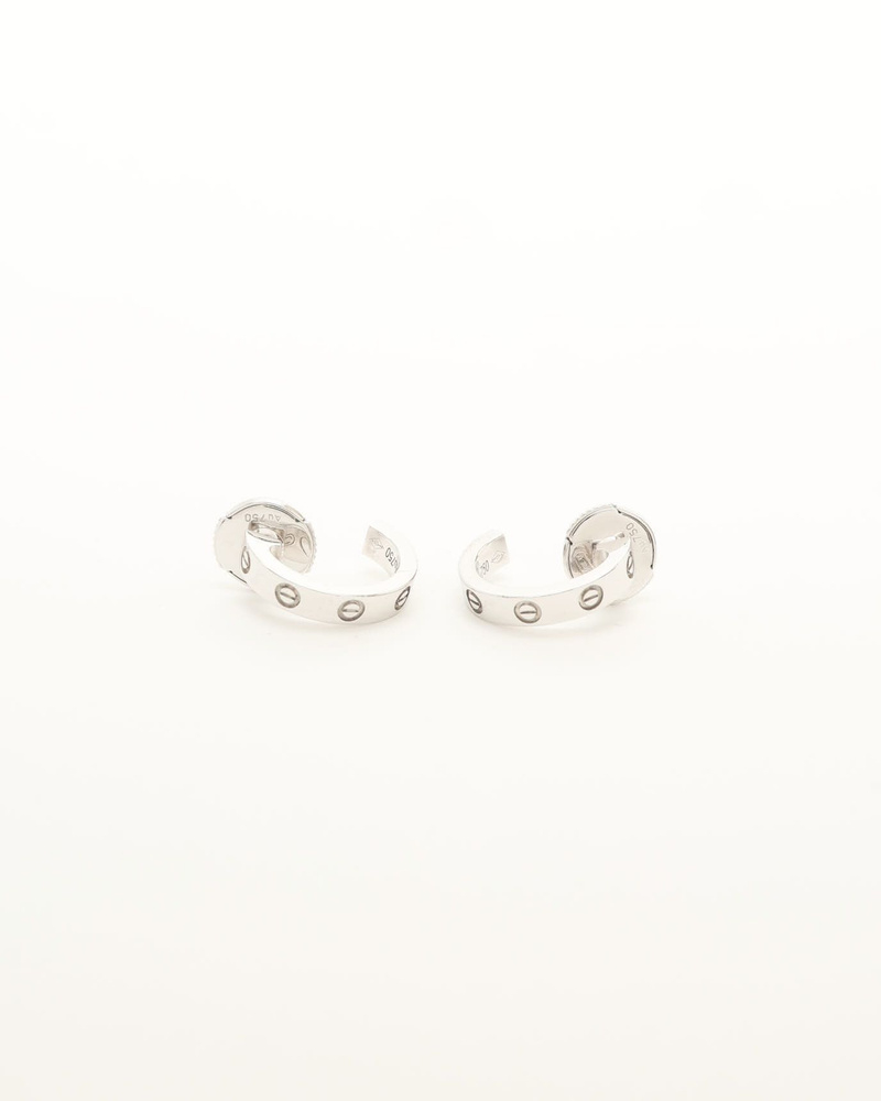 Cartier LOVE Hoop Earrings, Small Model