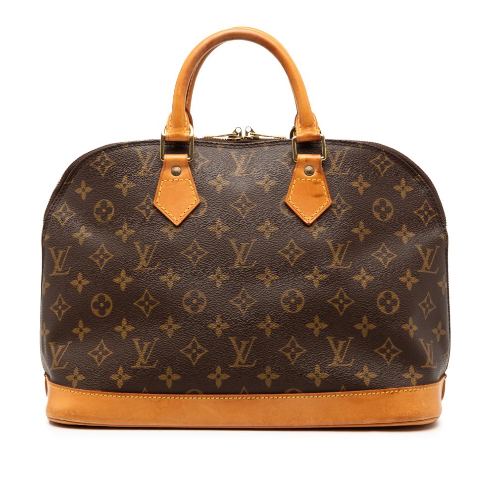 Louis Vuitton B Louis Vuitton Brown Monogram Canvas Fabric Monogram Alma PM United States