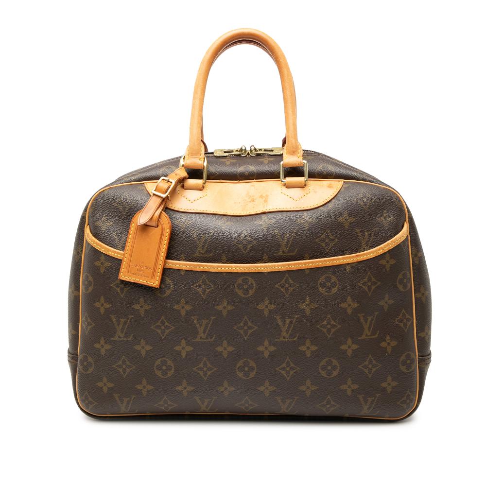 Louis Vuitton B Louis Vuitton Brown Monogram Canvas Fabric Monogram Deauville France