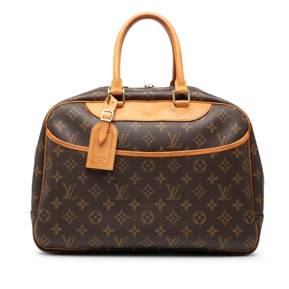 Louis Vuitton B Louis Vuitton Brown Monogram Canvas Fabric Monogram Deauville France
