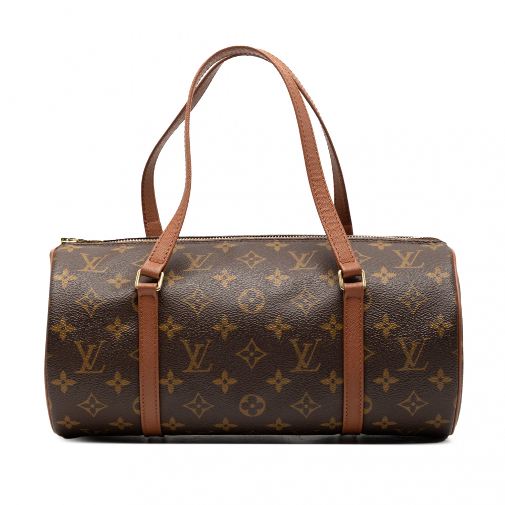 Louis Vuitton Papillon 30 Canvas Trunk Handbag Monogram