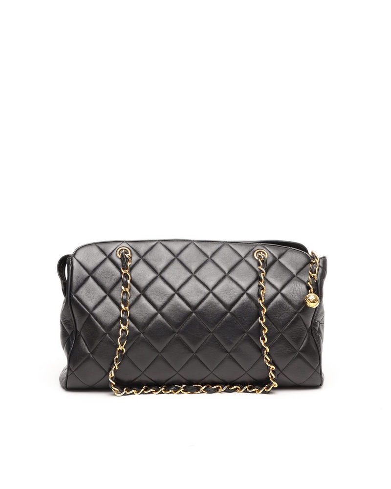 Chanel Quilted Chain Hobo Bag