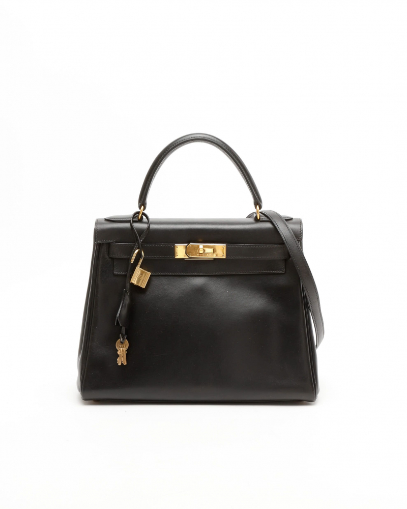 Hermès Kelly Box 28 Retourne Bag