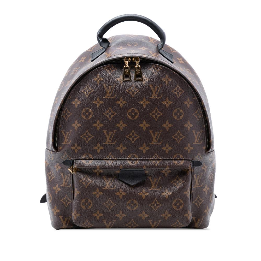 Louis Vuitton B Louis Vuitton Brown Monogram Canvas Fabric Monogram Palm Springs MM France
