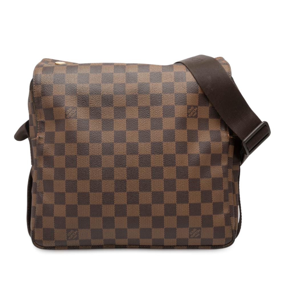 Louis Vuitton B Louis Vuitton Brown Damier Canvas Fabric Damier Ebene Naviglio France