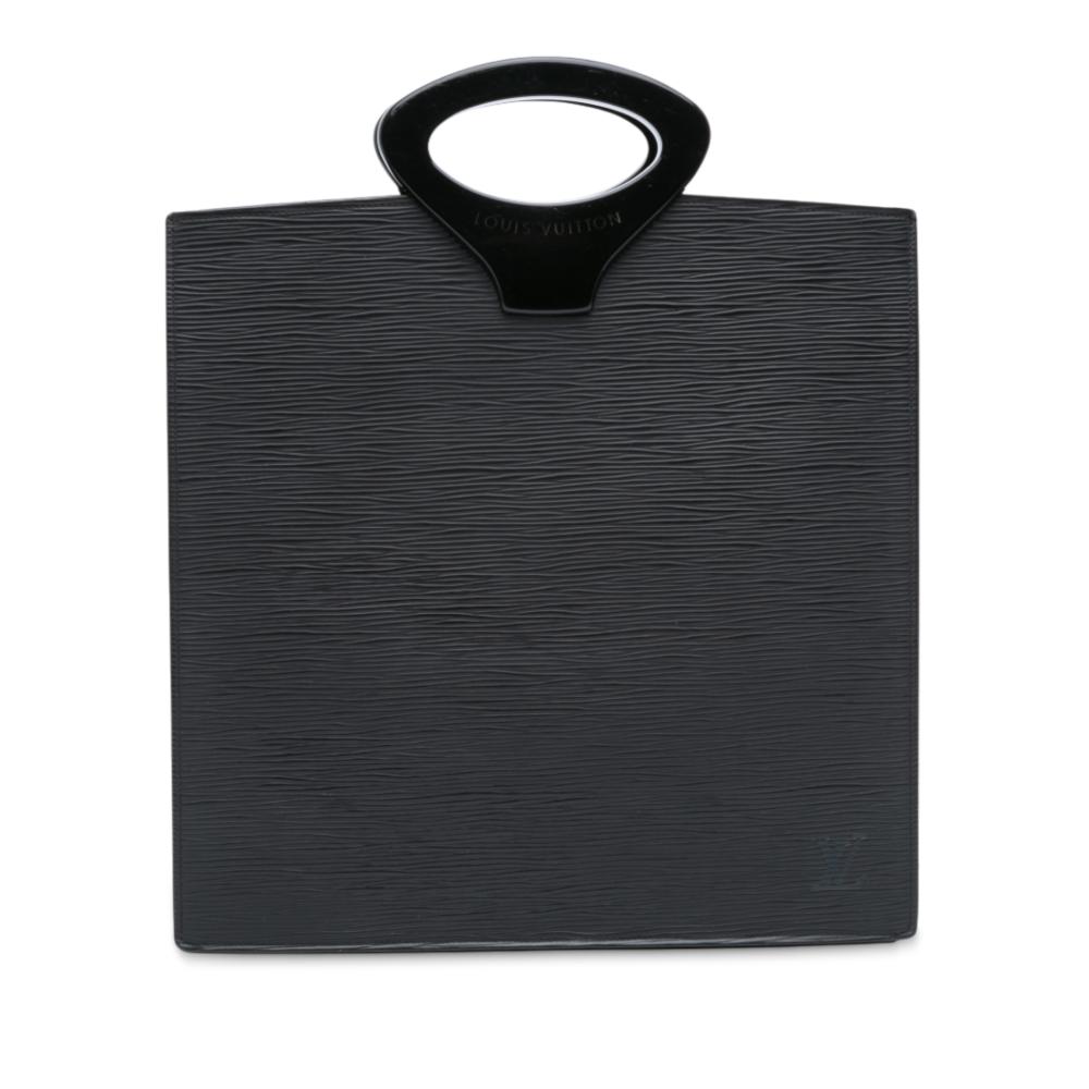 Louis Vuitton B Louis Vuitton Black Epi Leather Leather Epi Ombre France