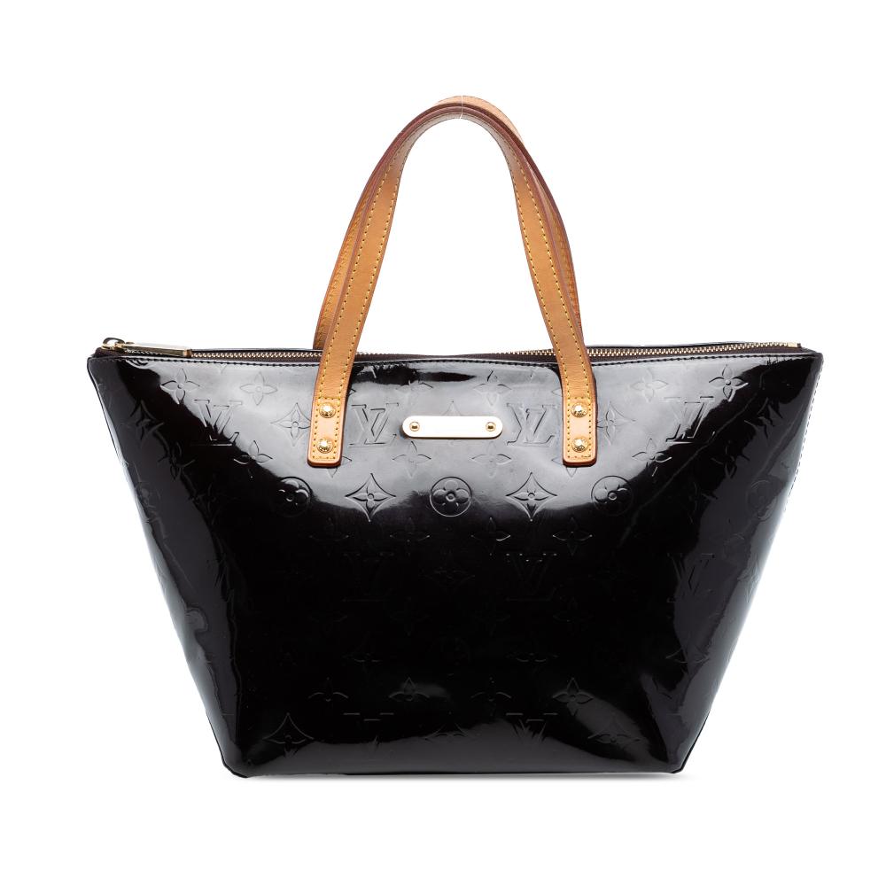 Louis Vuitton AB Louis Vuitton Purple Vernis Leather Leather Monogram Vernis Bellevue PM France