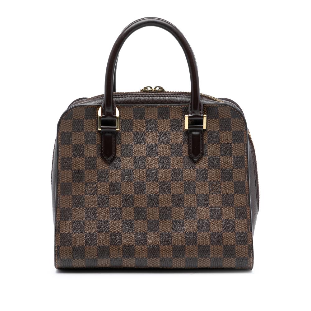 Louis Vuitton B Louis Vuitton Brown Damier Canvas Fabric Damier Ebene Triana France